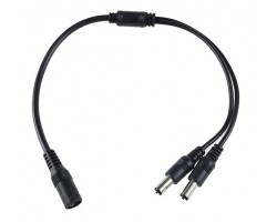 Conector Hembra 2.1 /doble Macho 2.0 con cable
